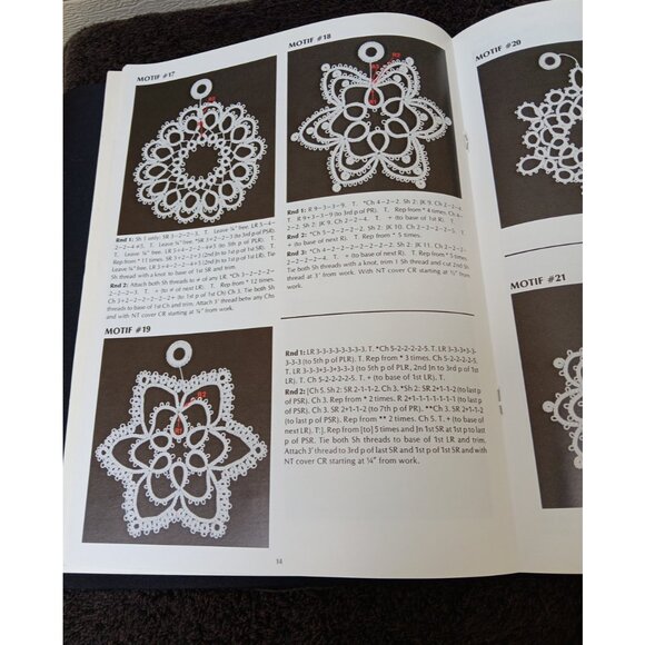 DMC Tatting for Today #15209 – VTG 1983 Instruction Booklet - Picture 5 of 10